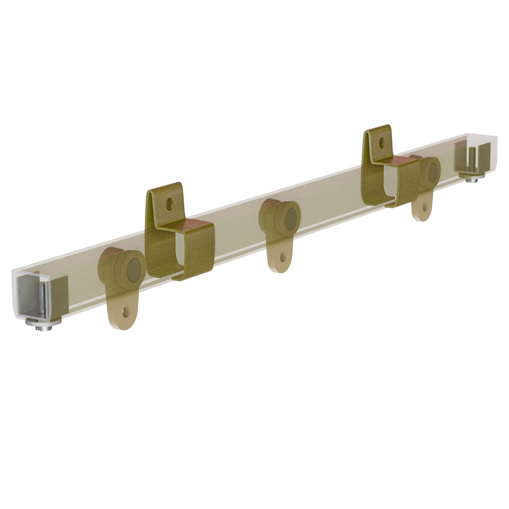 HEAVY DUTY CURTAIN RAILS